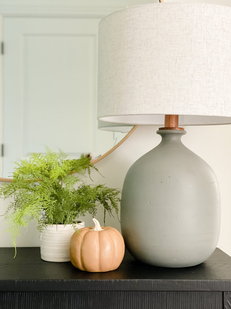 fall console table