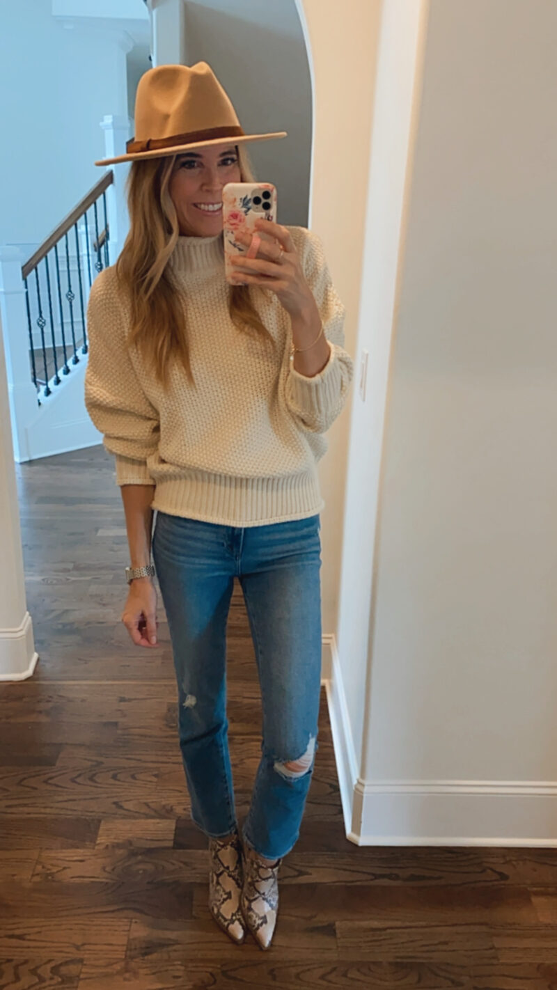 ivory sweater