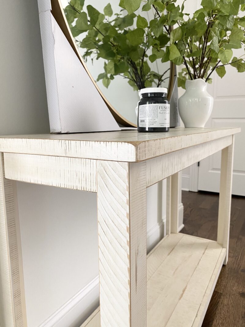 Simple Fall Console Table - A Thoughtful Place