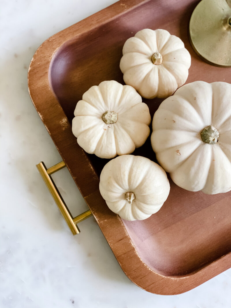 white pumpkins