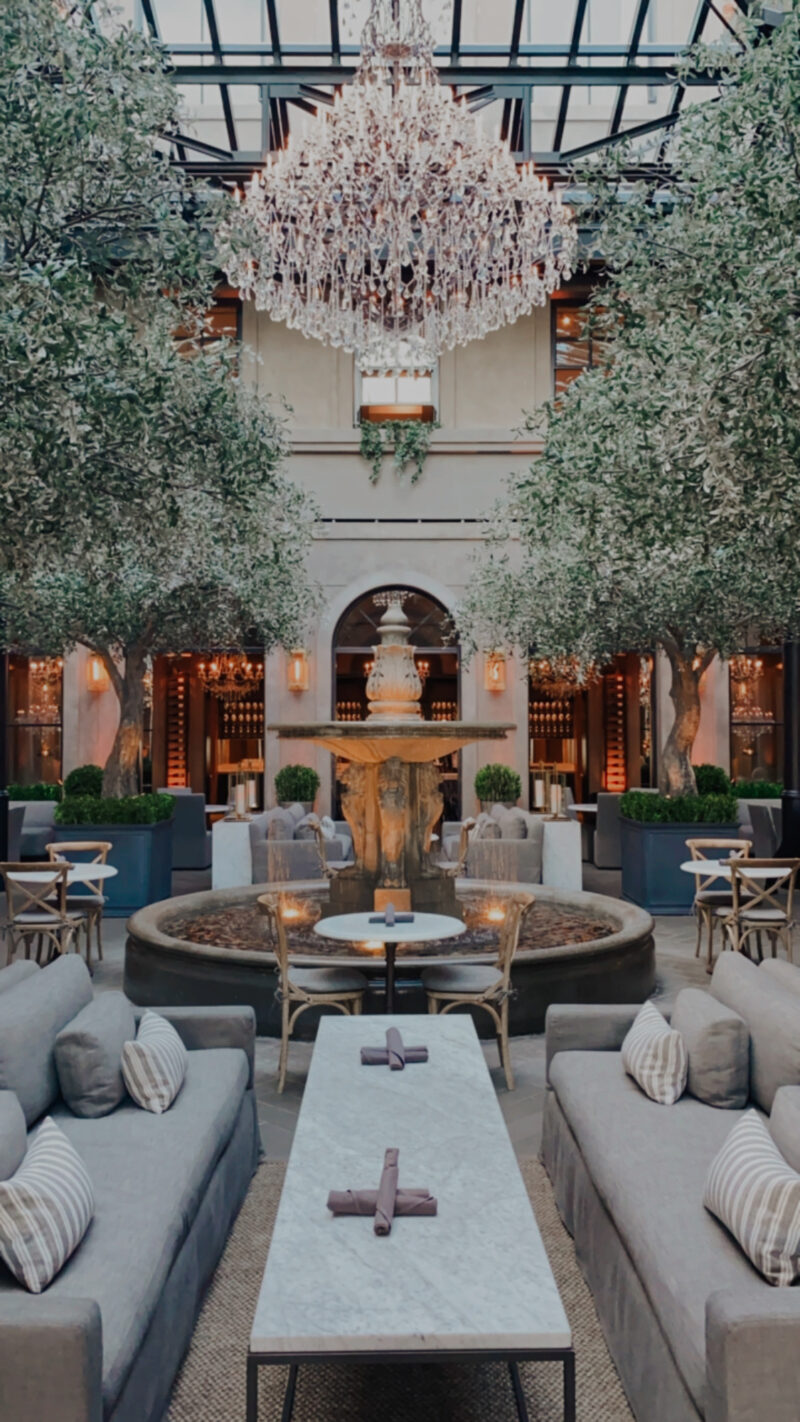 restoration hardware cafe