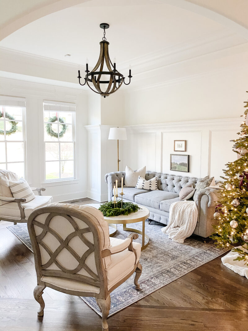 living room holiday tour