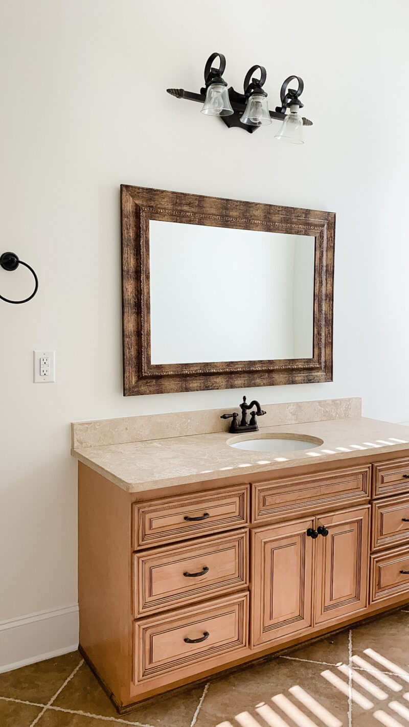 guest bathroom before