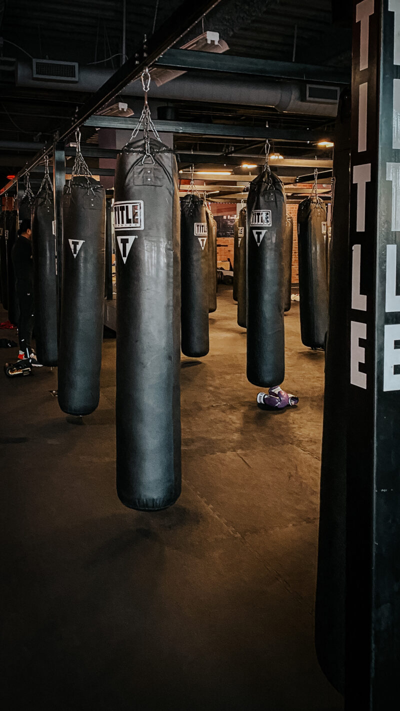 monday wrap up boxing class