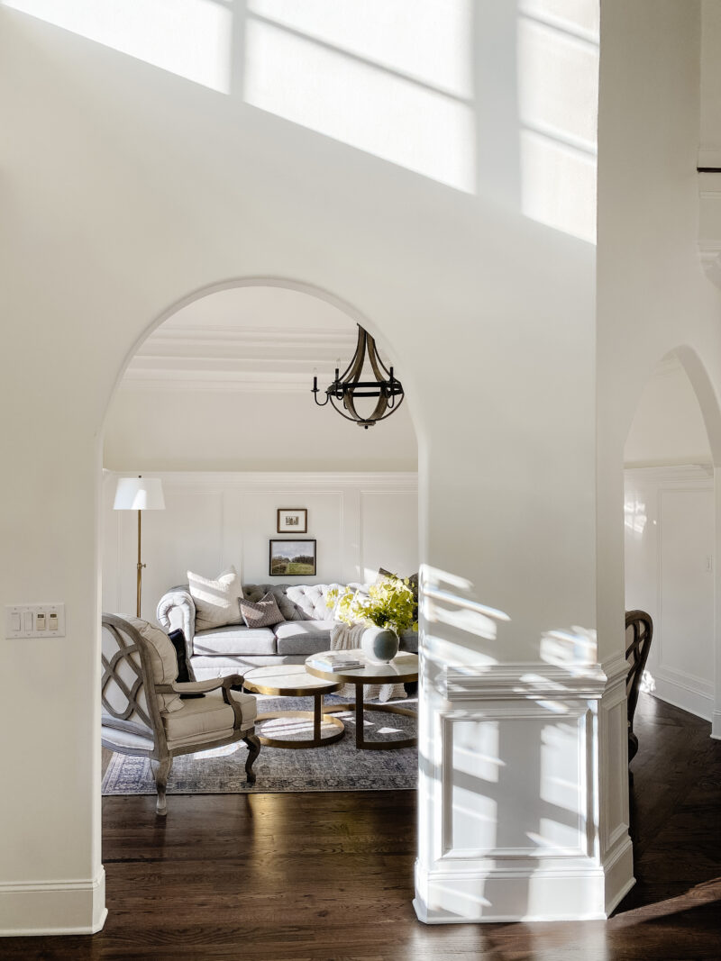 living room arches