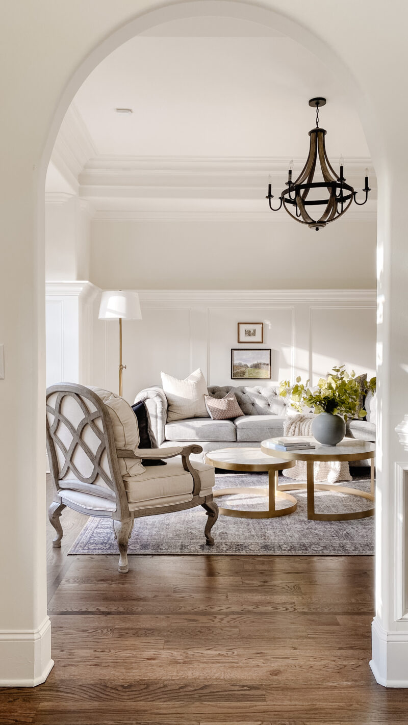 dining room to sitting room