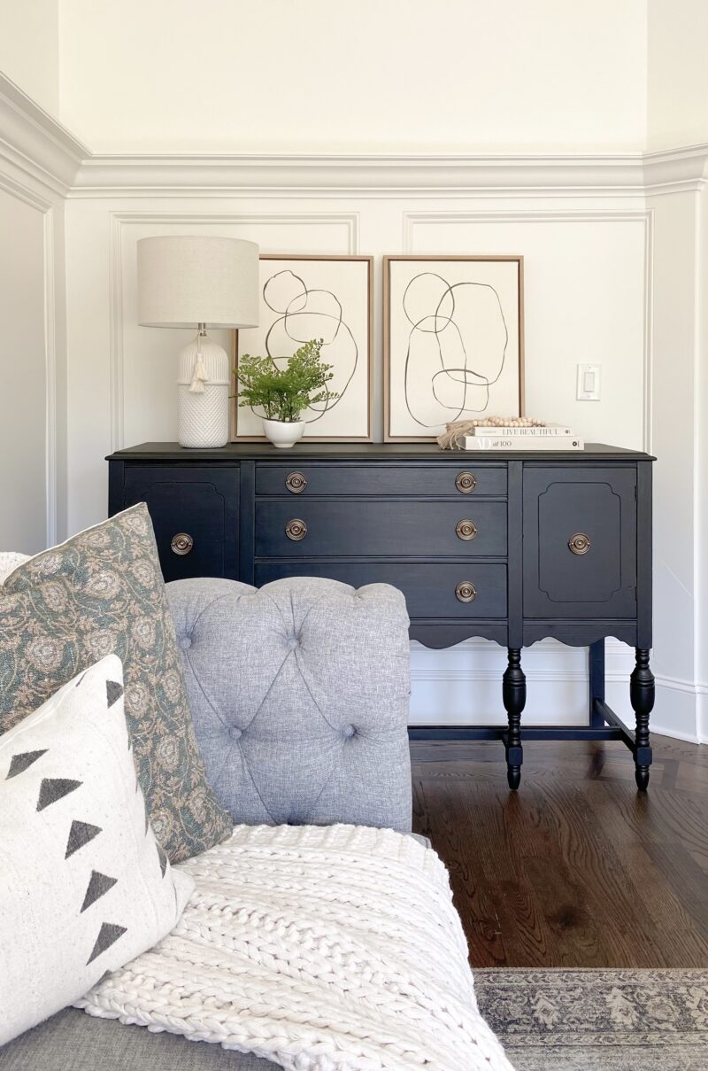 sideboard makeover