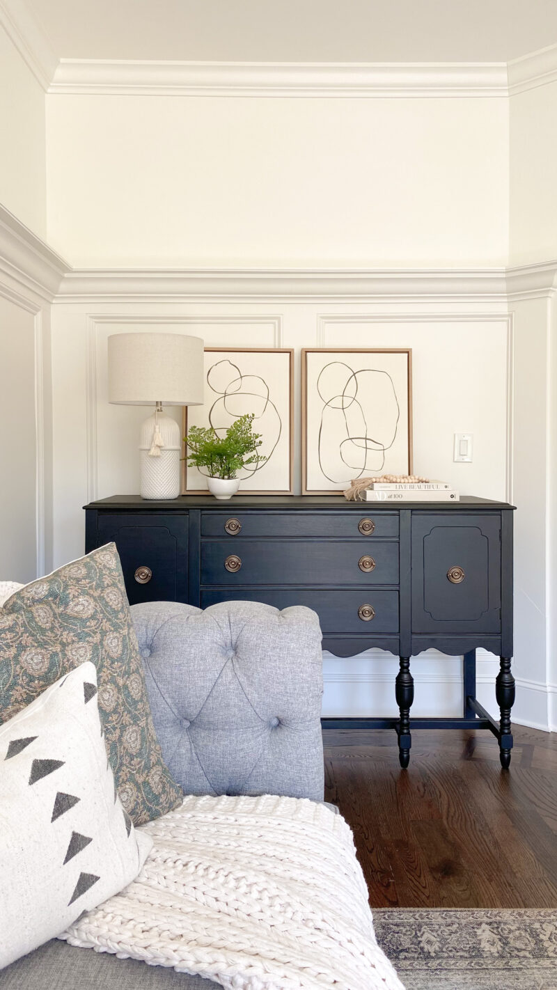 sideboard makeover