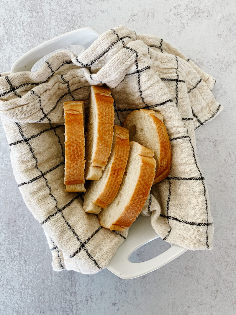 slice french bread