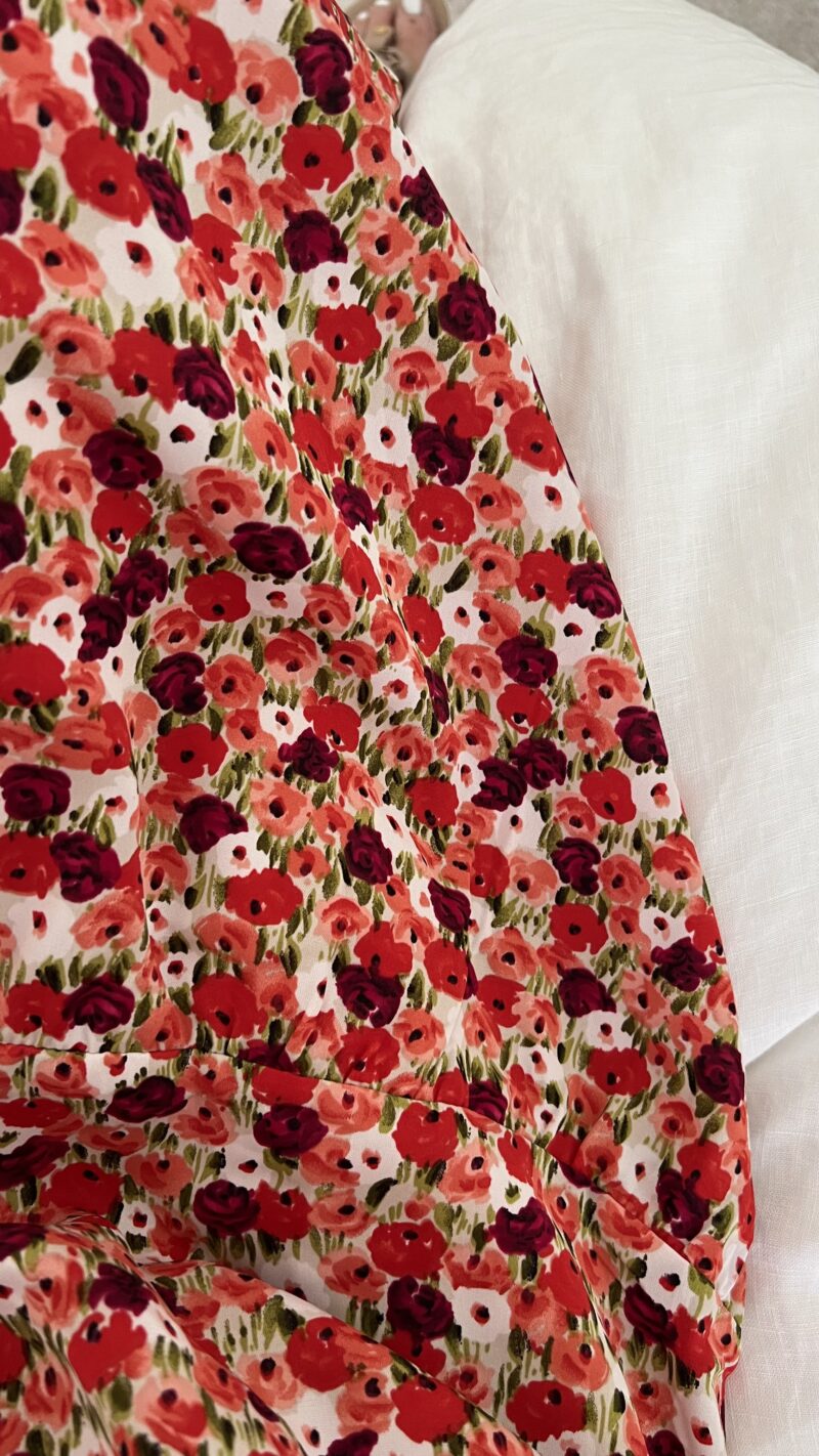 up close floral dress