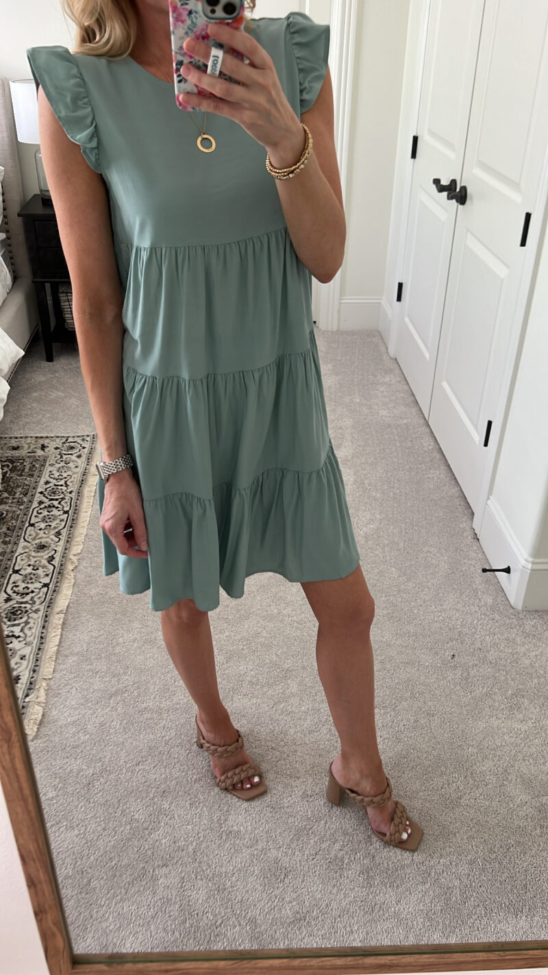 amazon ruffle dress