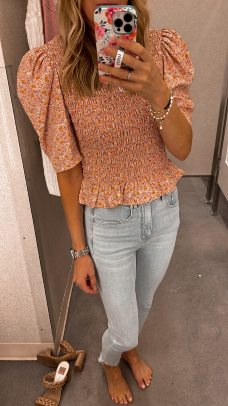 floral top