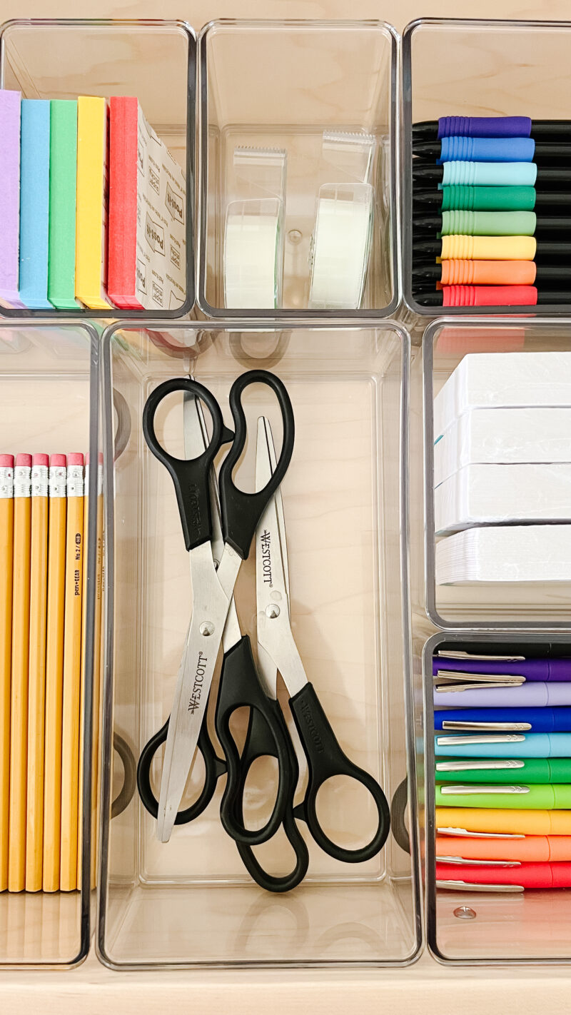 Pen and Gear Storage Boxes, Organization