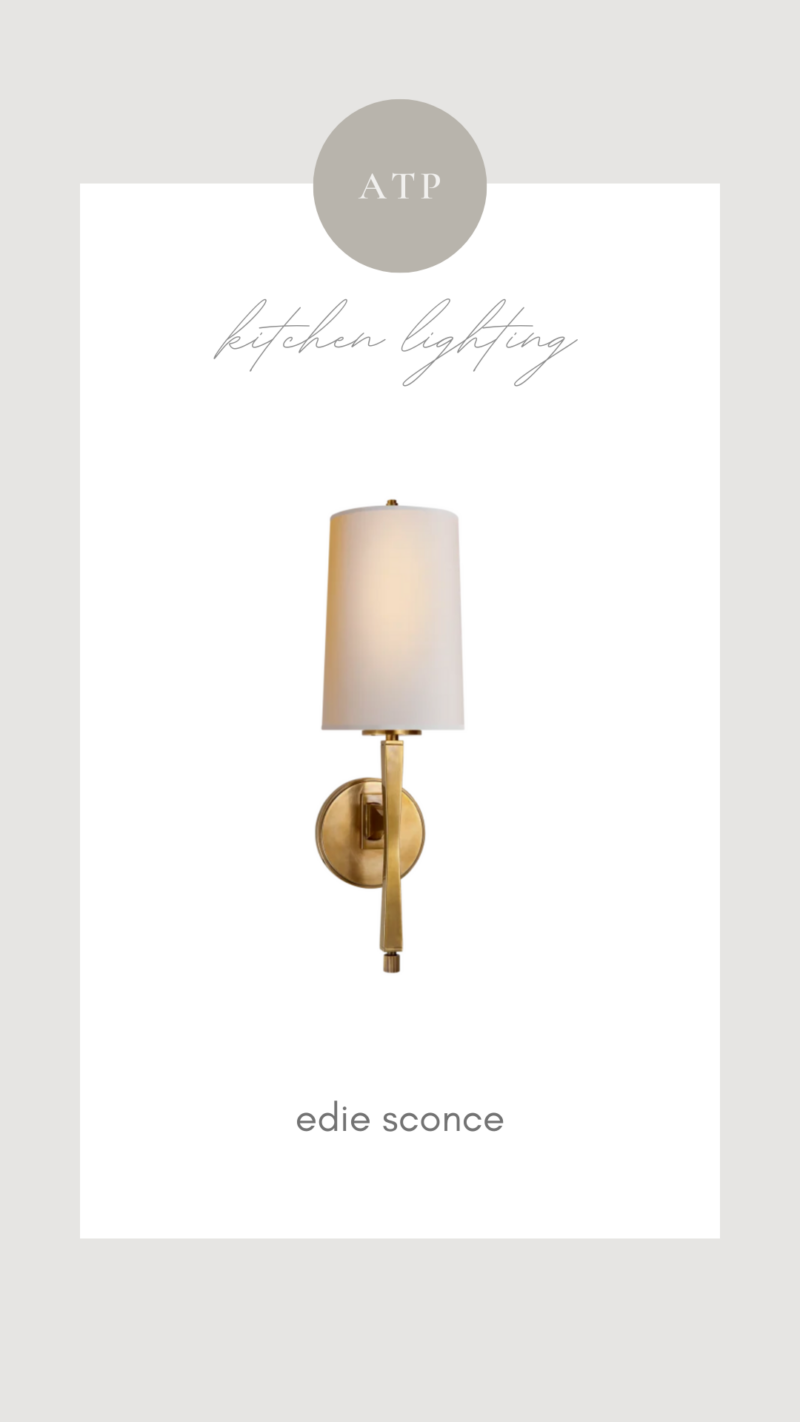 edie sconce kitchen lighting