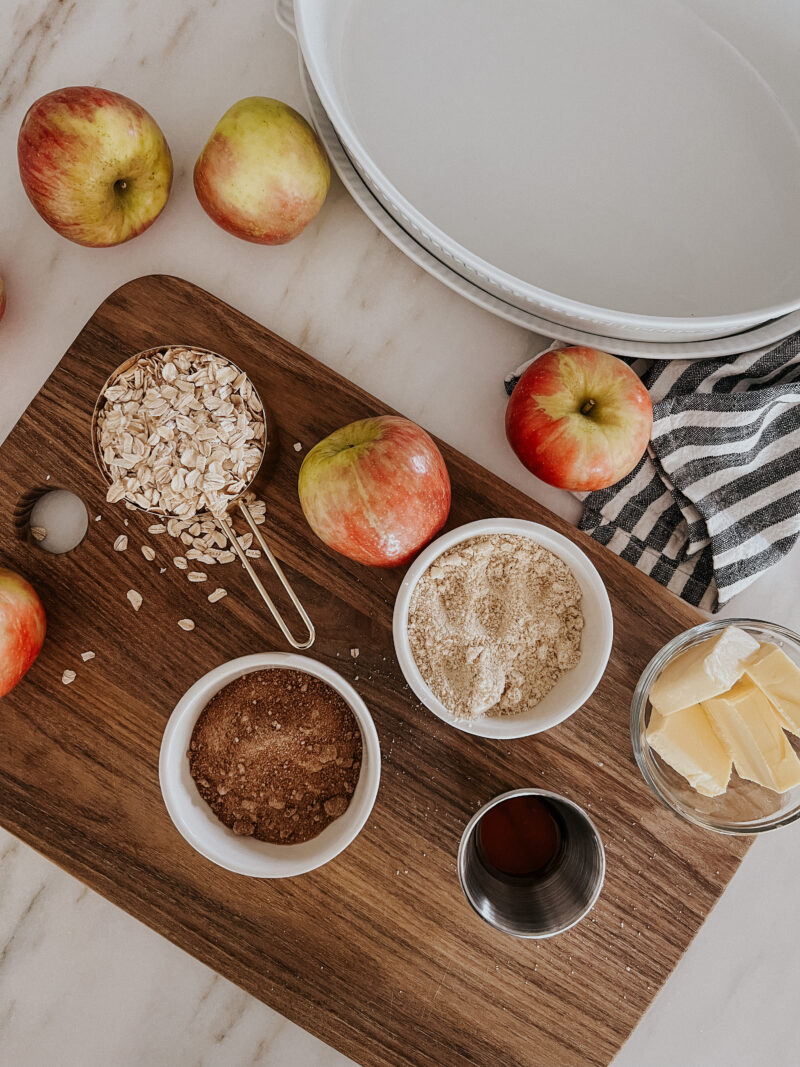 apple crisp ingredients