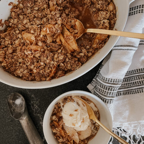 Healthier Apple Crisp Recipe