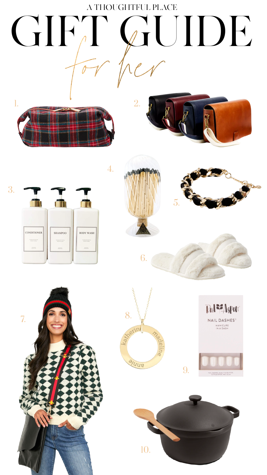 10 GIFT IDEAS FOR HER - A Thoughtful Place