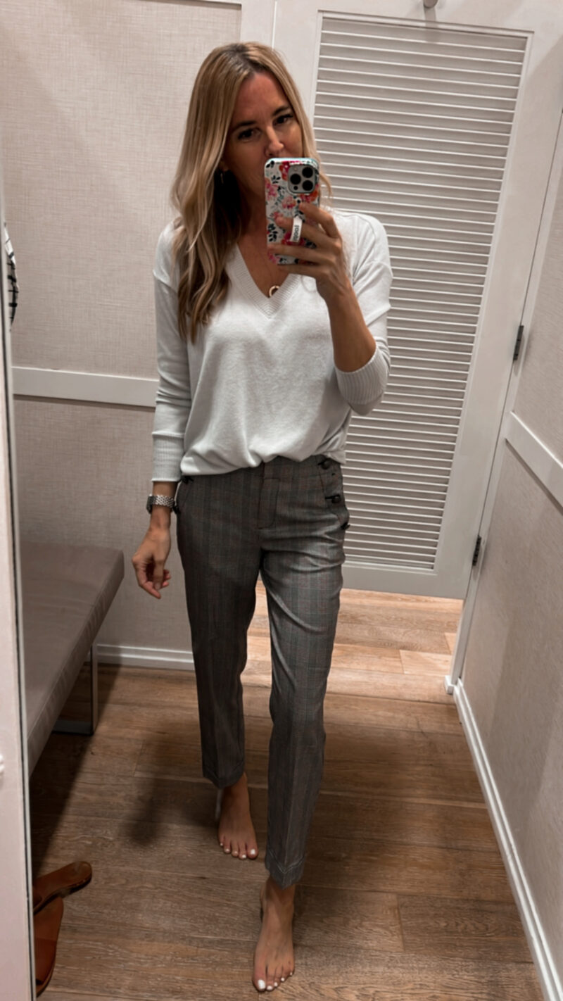 Pants, $70 at loft.com - Wheretoget  Fall winter outfits, Outfits with  leggings, Tank top outfits