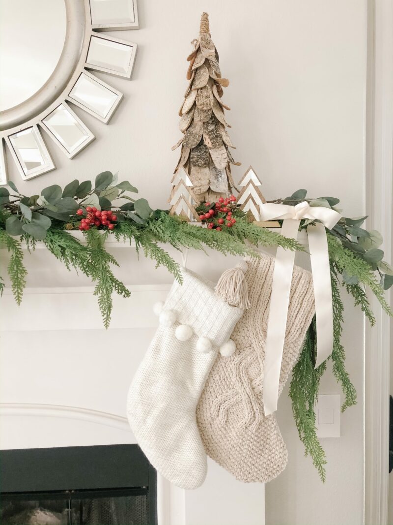 faux garlands christmas