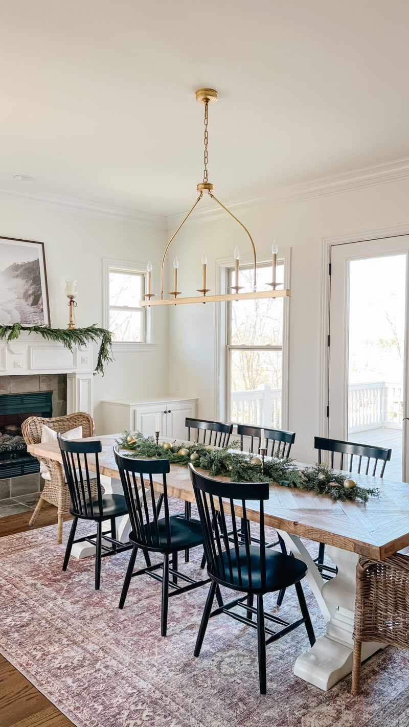 dining room garland