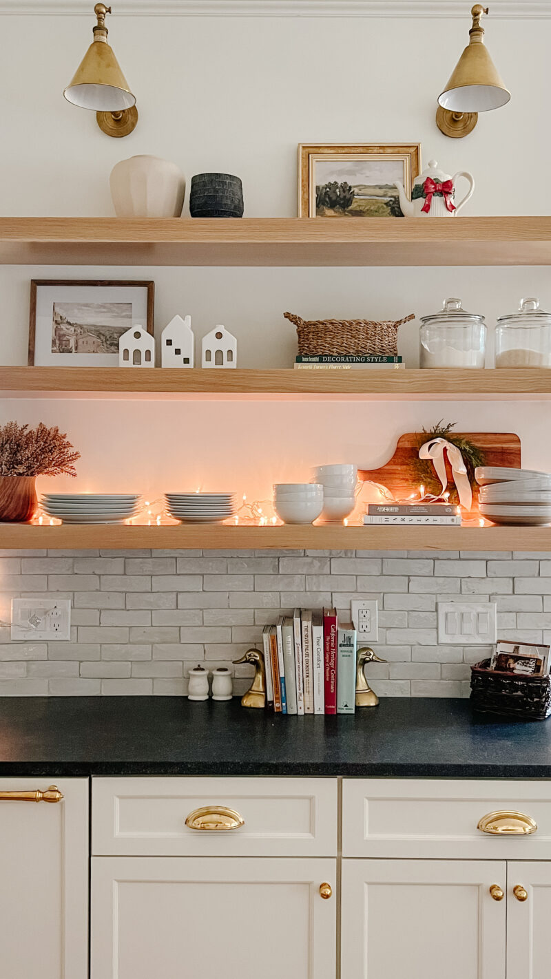 kitchen shelves