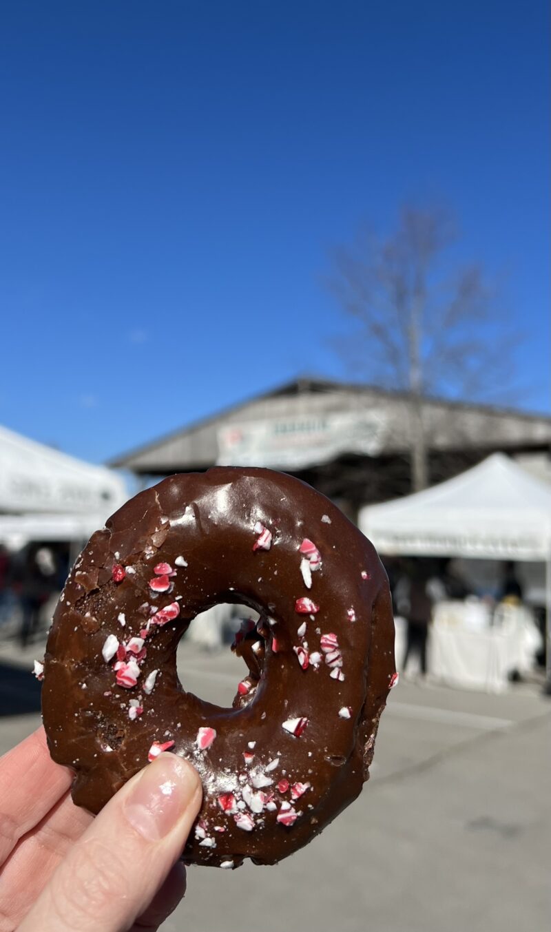 peppermint donut