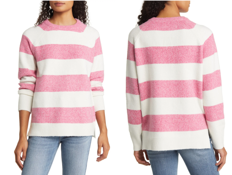 stripe sweater