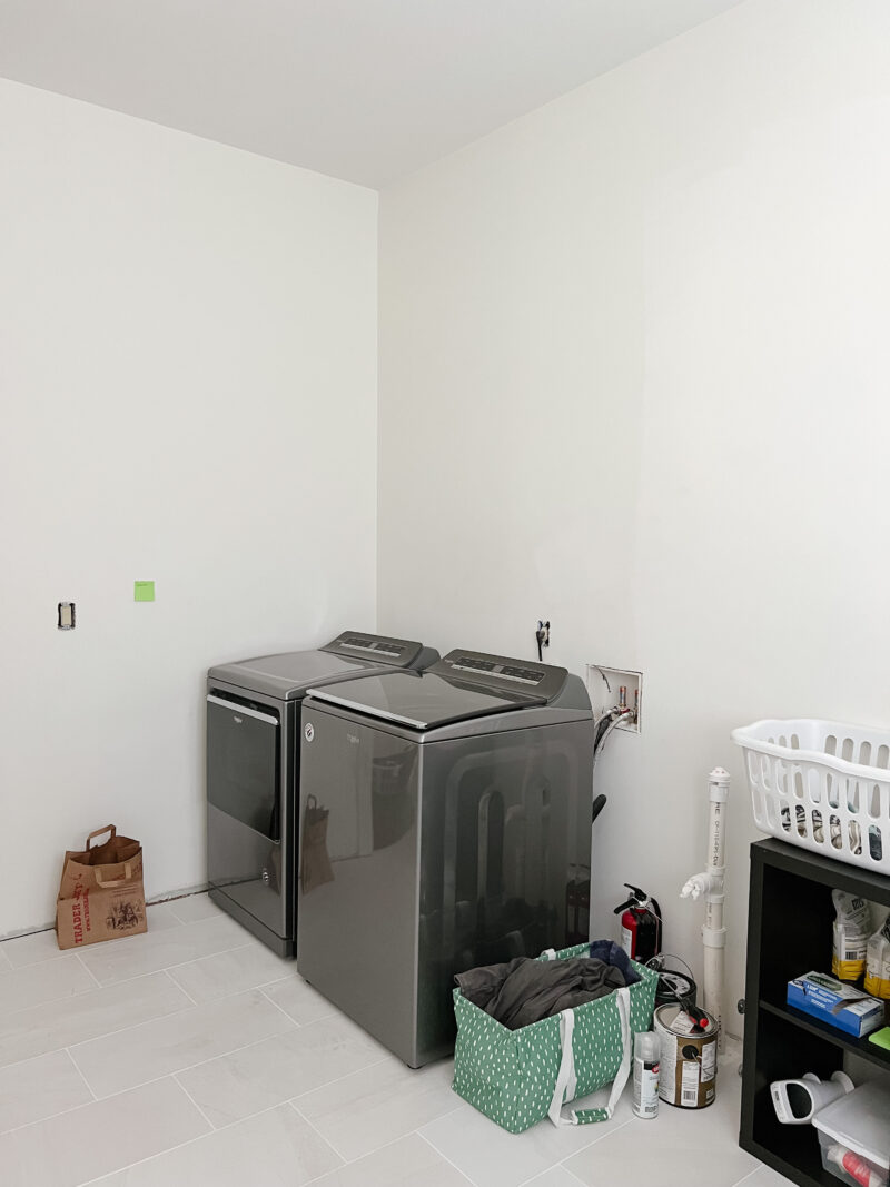 laundry room project
