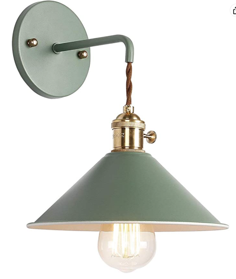 green sconce