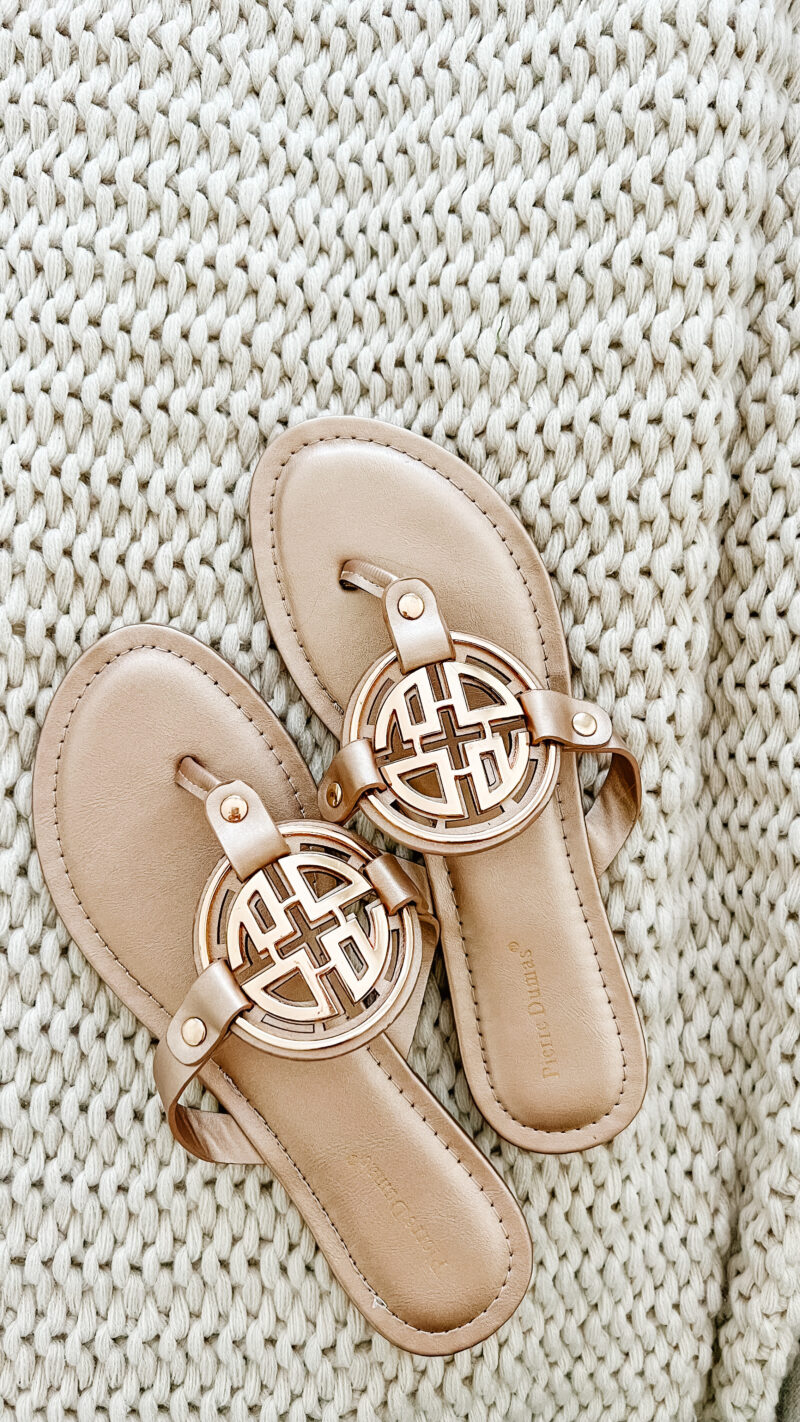 amazon gold sandals