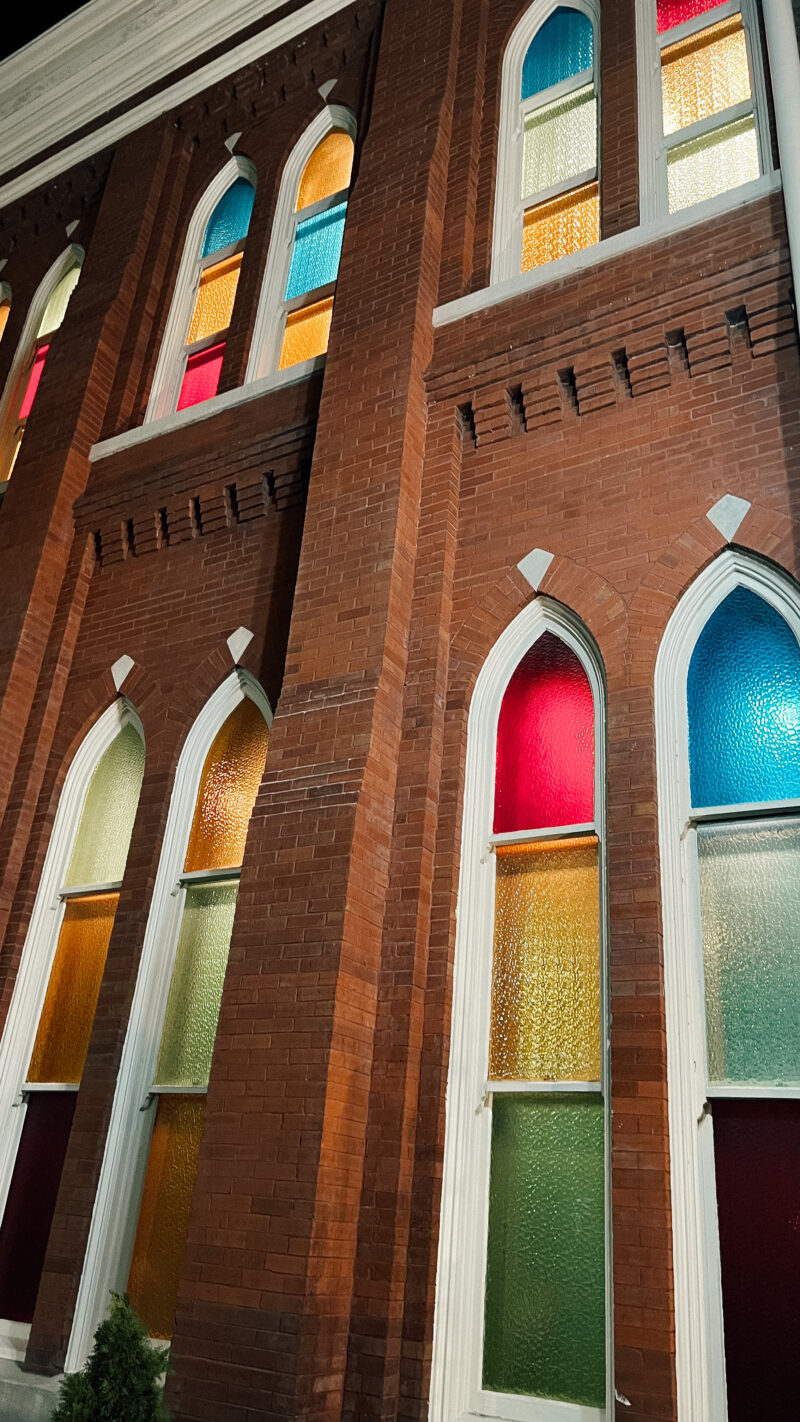 the ryman at night