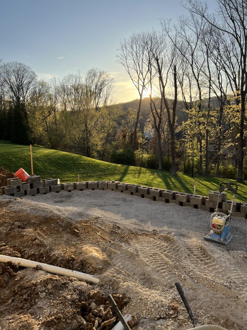 backyard progress