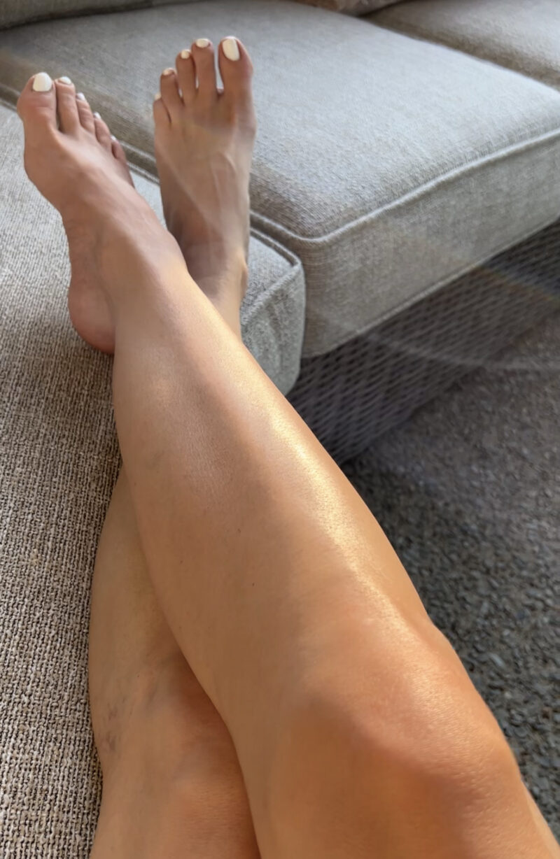 tan legs