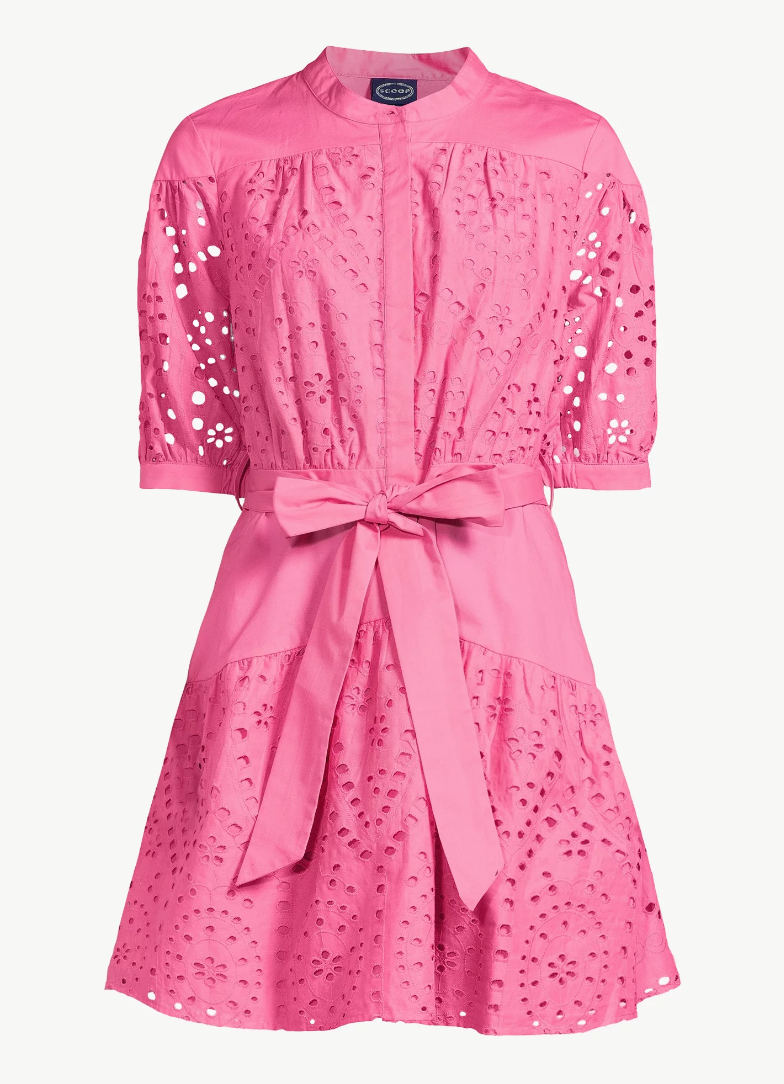 pink dress