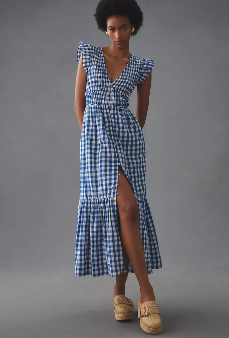 gingham dress