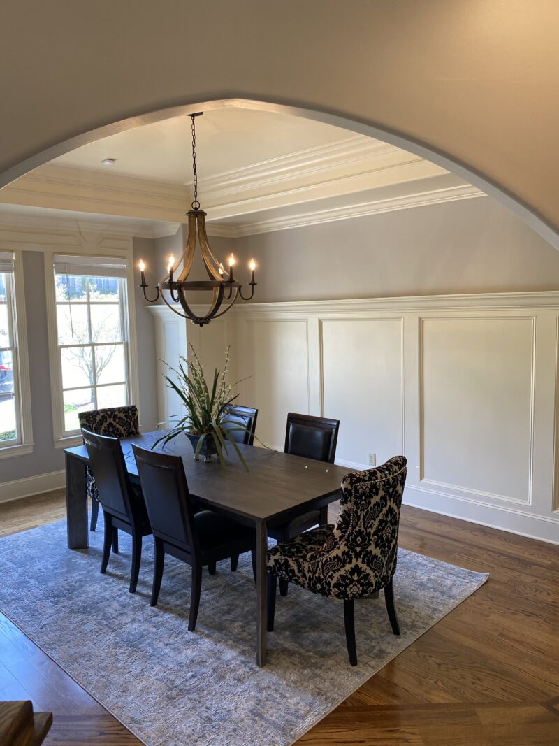 dining room before