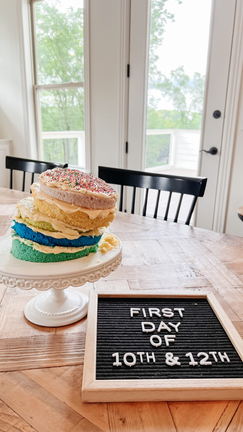 rainbow cake