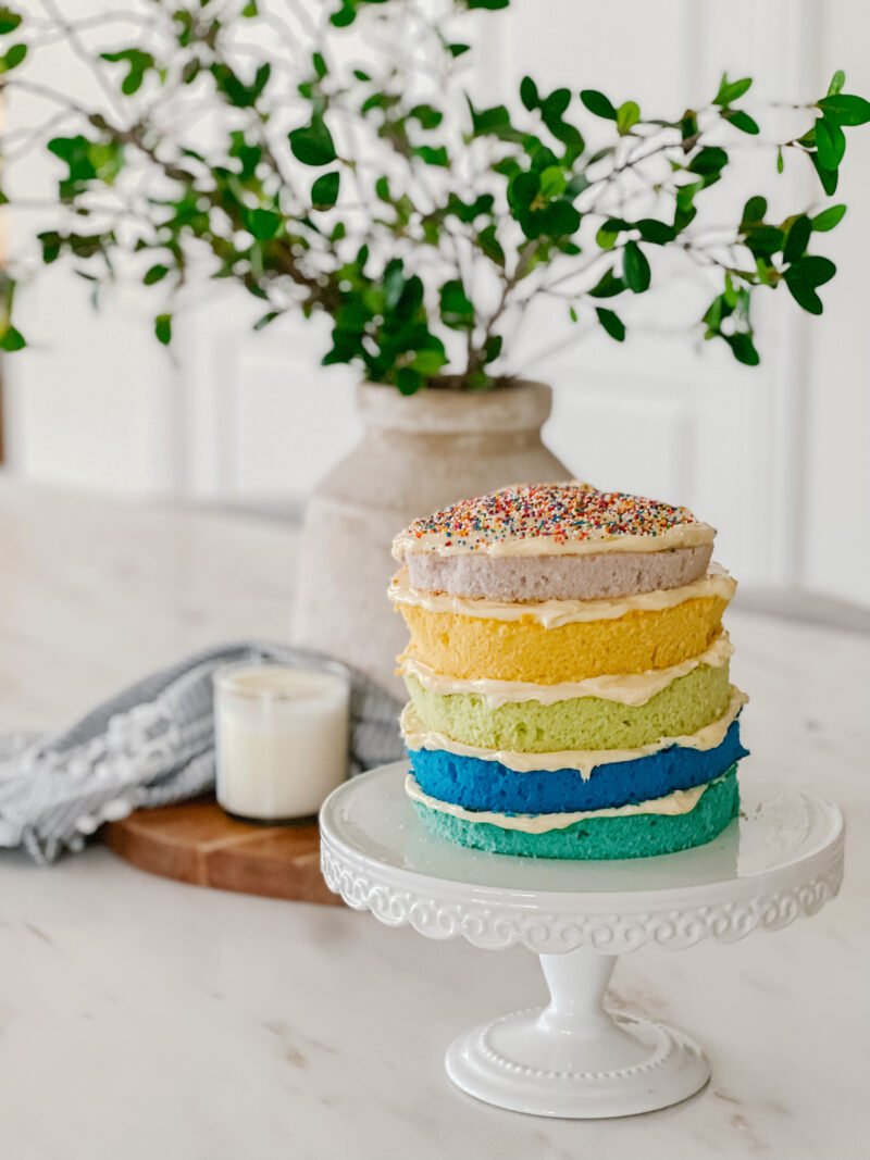 rainbow cake