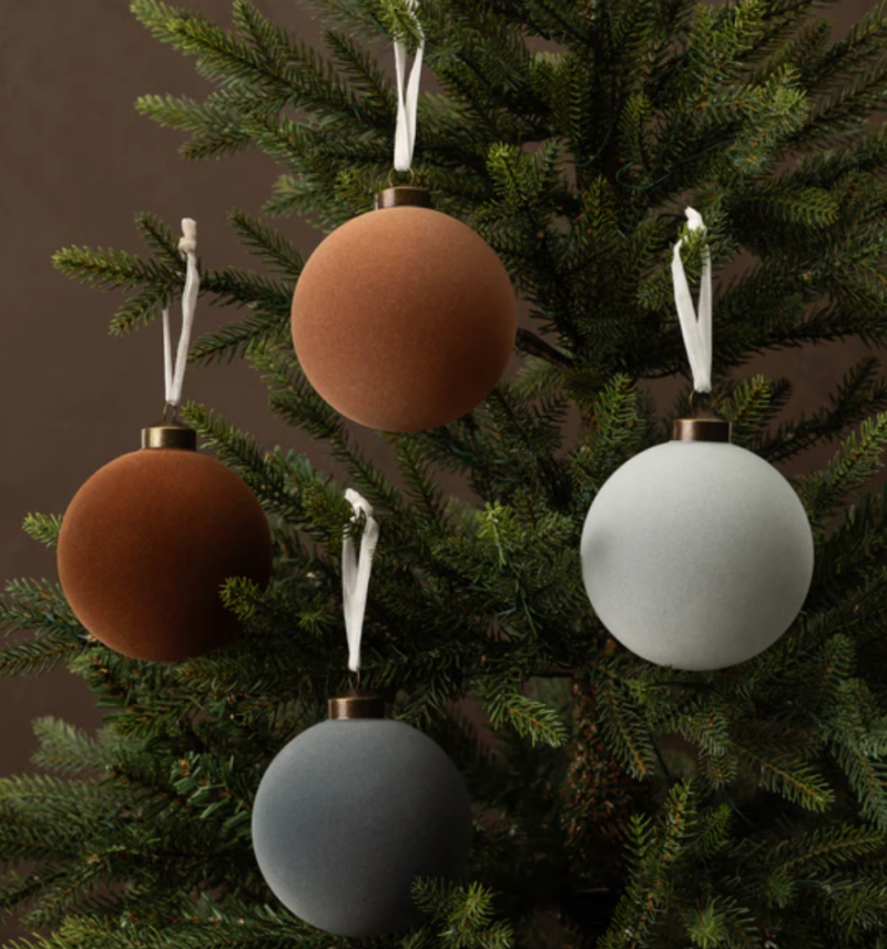 These Velvet Ornaments May Be *The* Christmas Decoration This Year