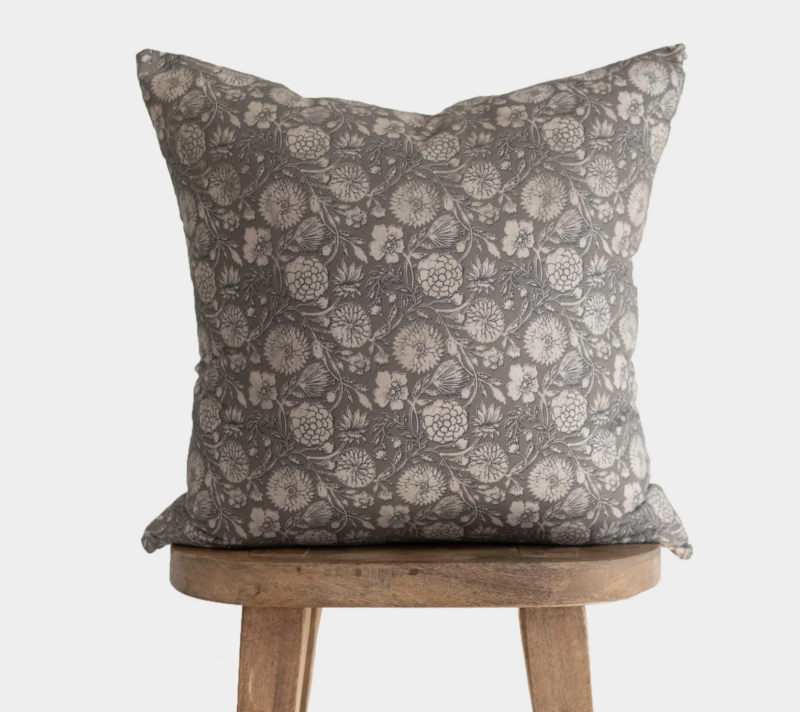 floral pillow