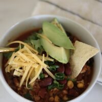 slow cooker chili