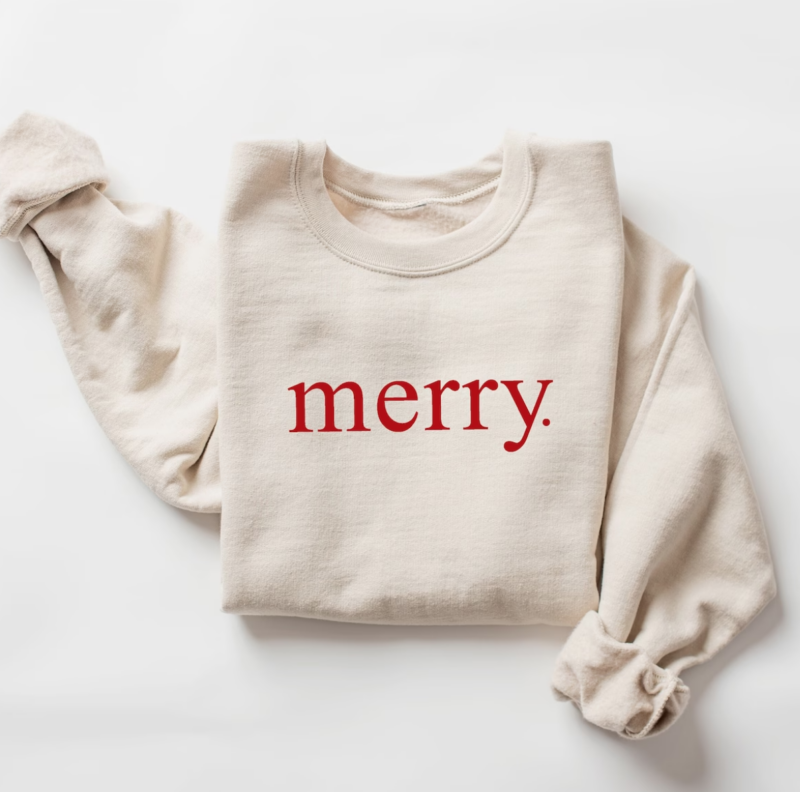 merry sweatshirt