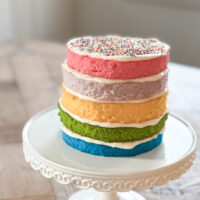 rainbow cake