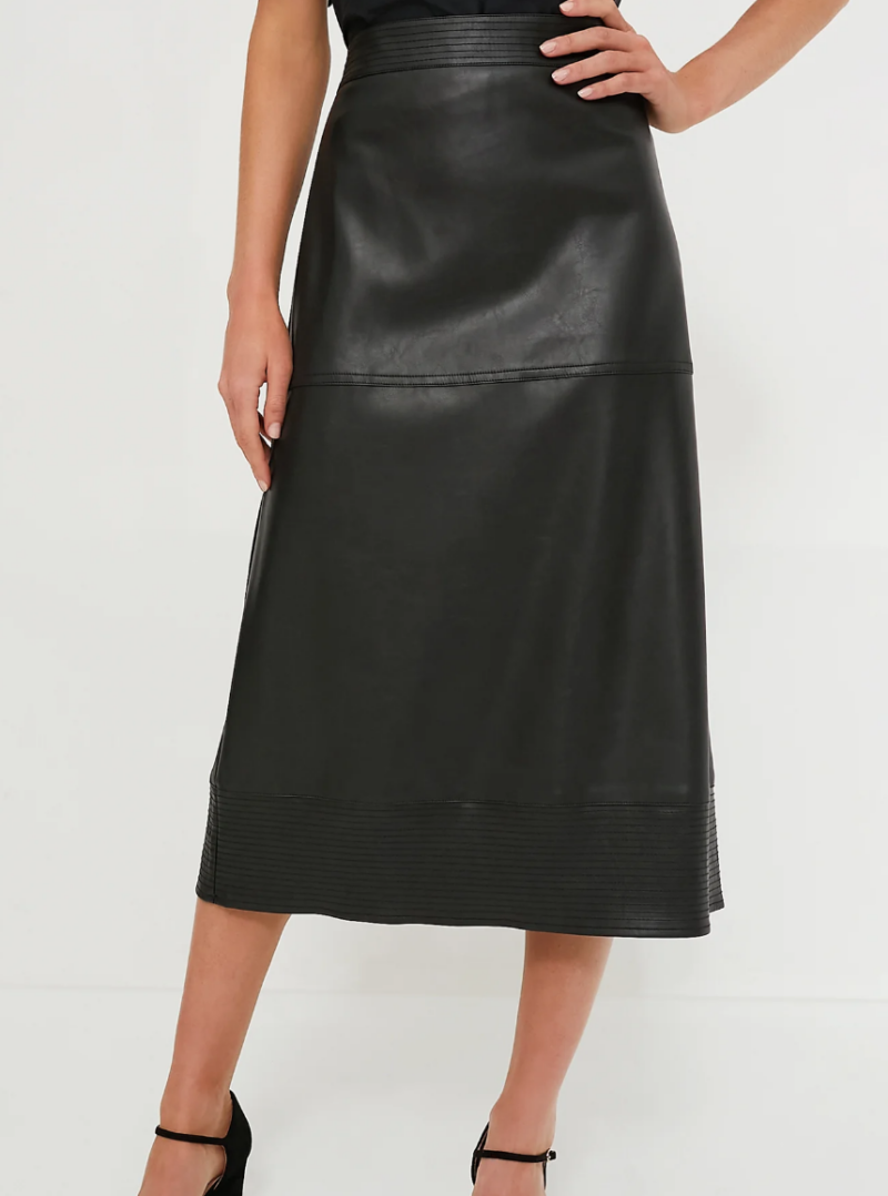 leather skirt