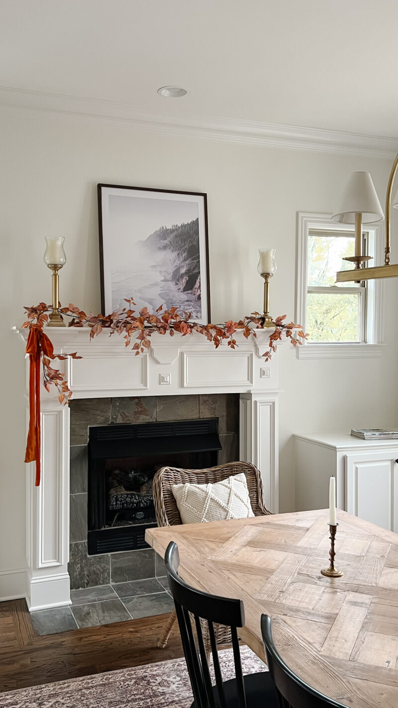 fall mantel