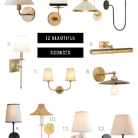 12 sconces