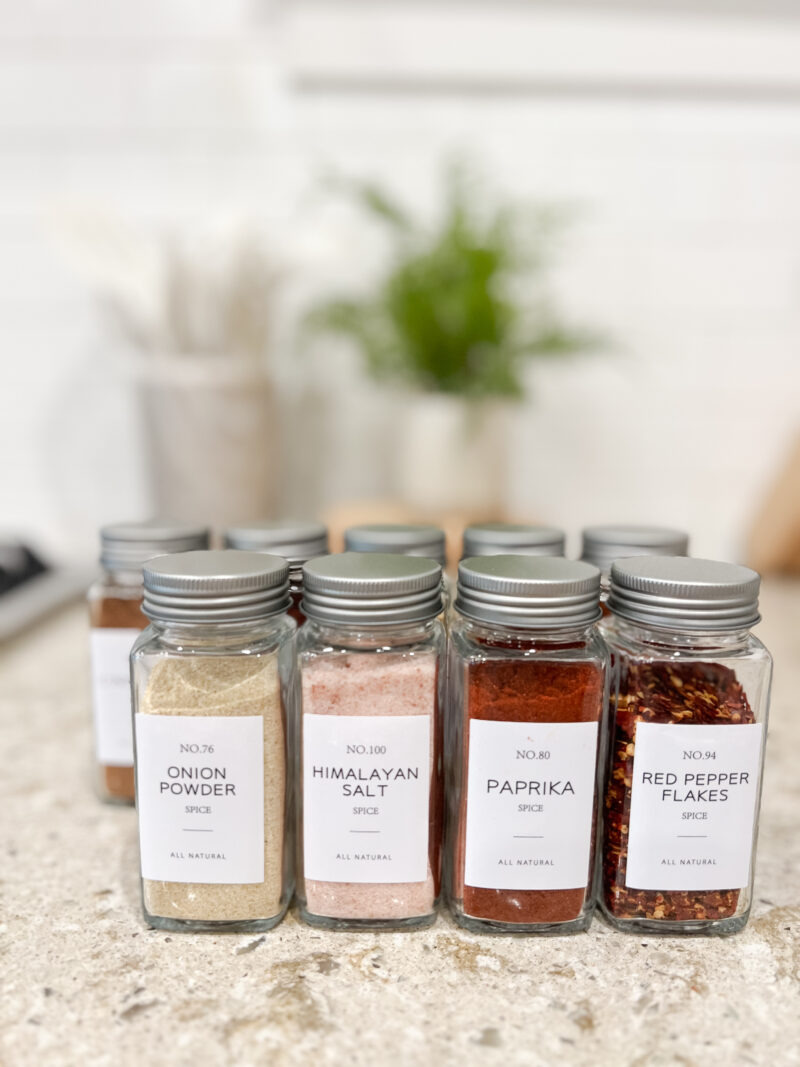 spice jars