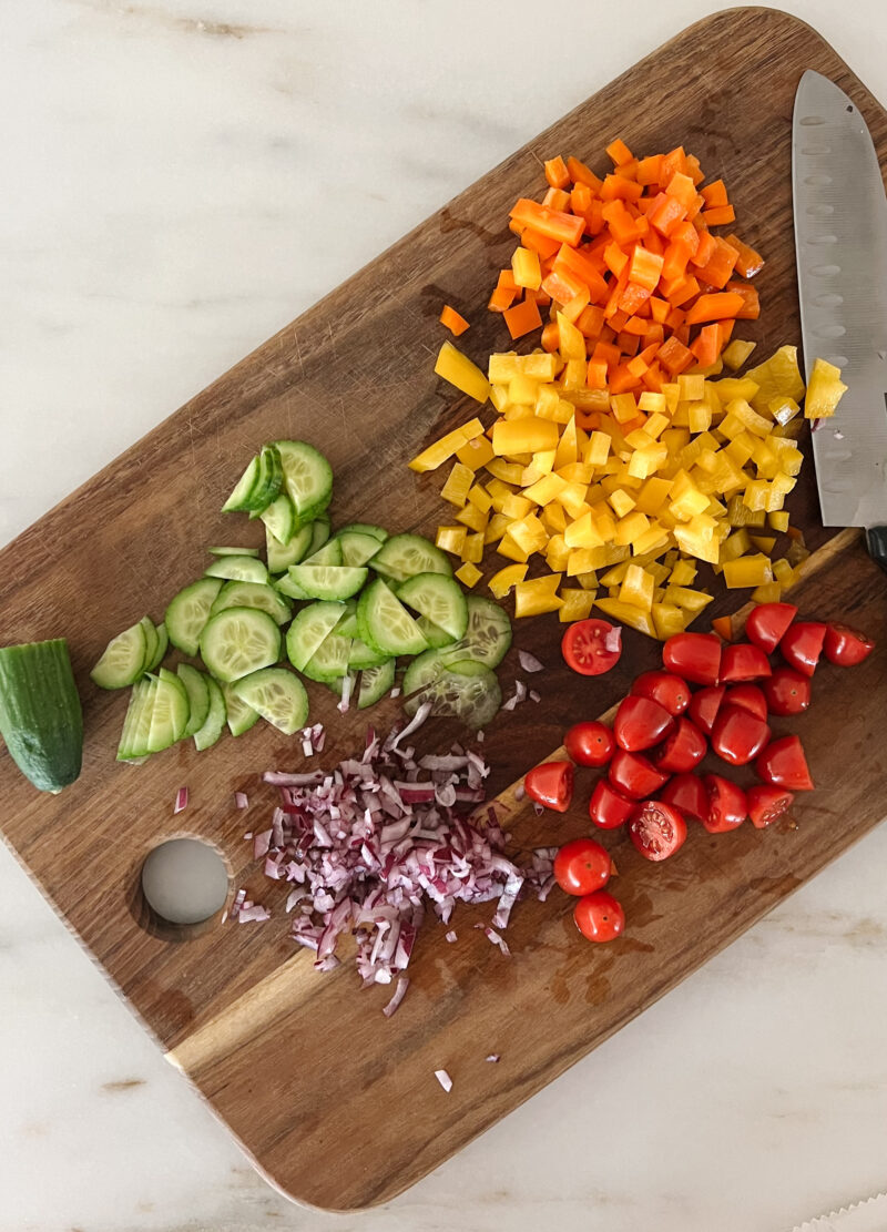 salad prep