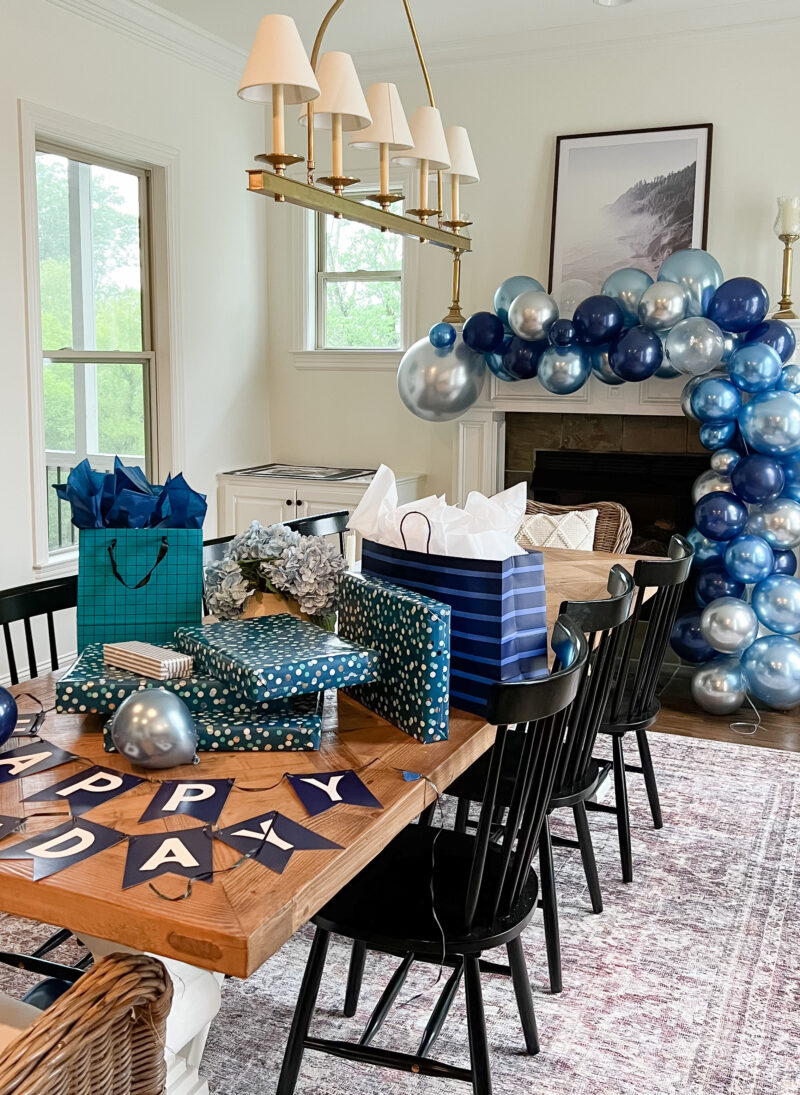 birthday garland