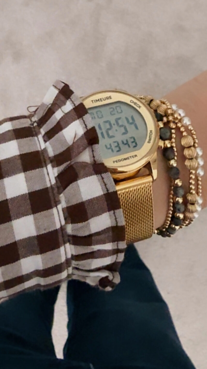gold watch